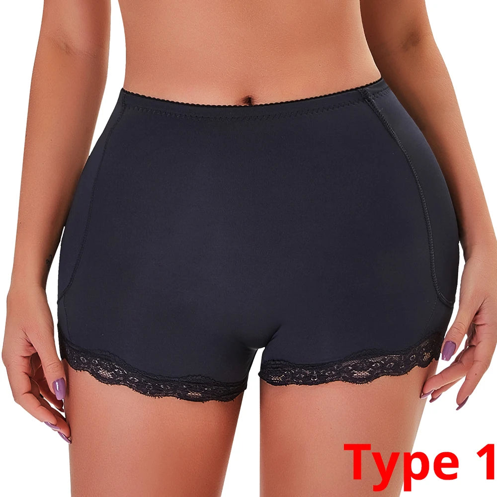 CXZD Women Hip Pads Fake Ass Butt Lifter Booties Enhancer Booty Buttocks Trimmer Waist Trainer Shapewear Body Tummy Shaper