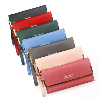 Women Wallet Anti Theft Leather Wallets for Woman Long Zipper Large Lady Clutch Bag Female Purses Card Holder Purse محفظة كروت